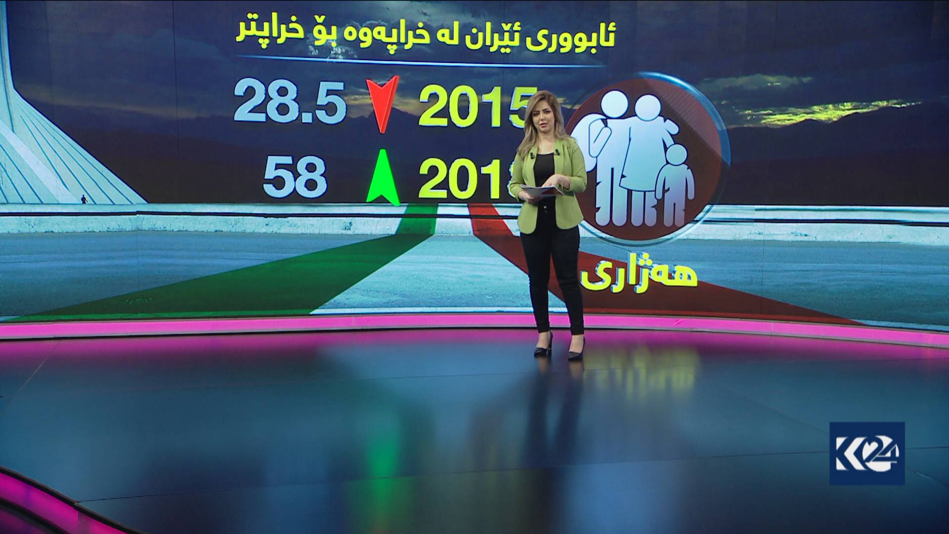 ئابوورى ئێران چى به‌سه‌رهاتووه‌؟